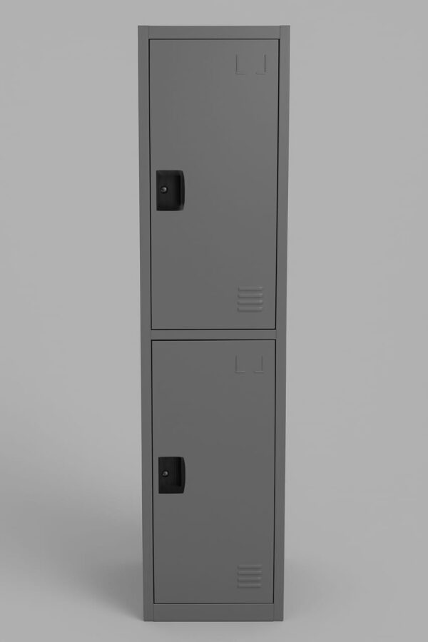 Two-Tier Metal Locker